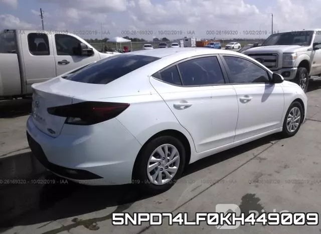 5NPD74LF0KH449009 фото 5