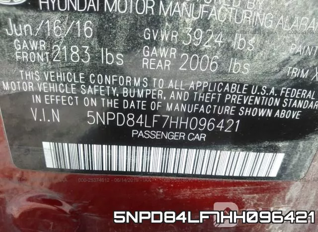 5NPD84LF7HH096421 фото 10