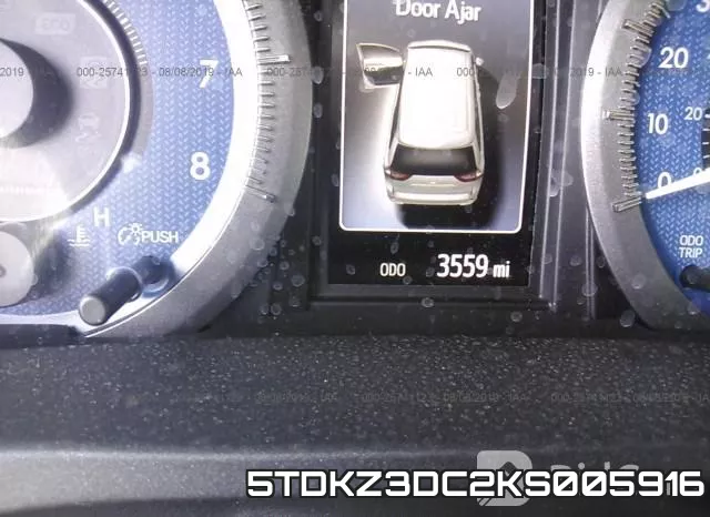 5TDKZ3DC2KS005916 фото 8