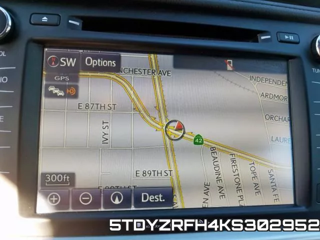 5TDYZRFH4KS302952 фото 10