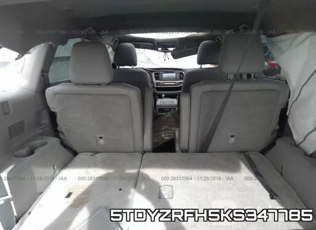 5TDYZRFH5KS347785 фото 9
