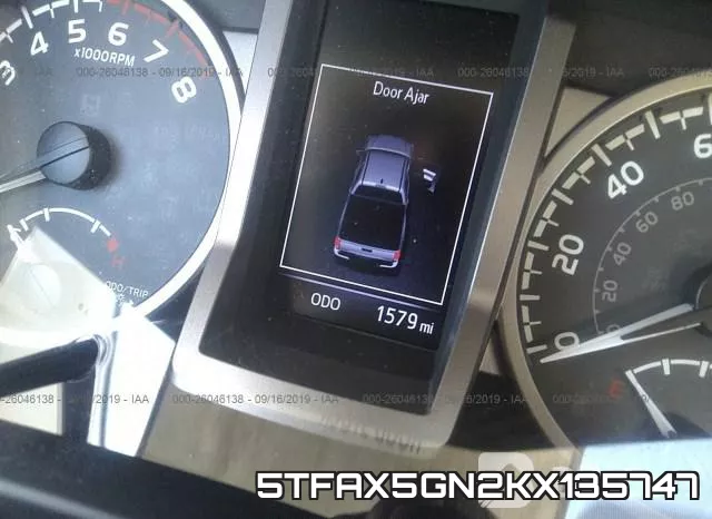 5TFAX5GN2KX135747 фото 8