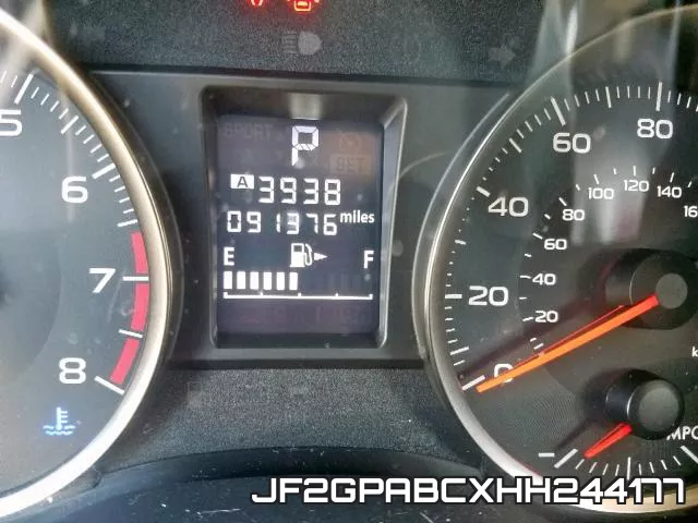 JF2GPABCXHH244177 фото 9