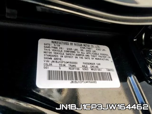 JN1BJ1CP3JW164462 фото 2