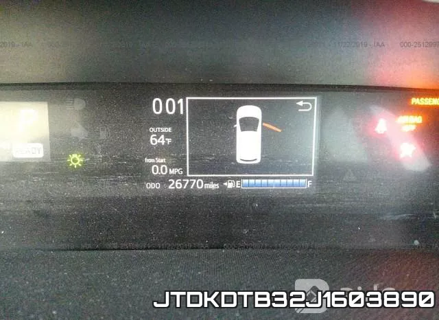 JTDKDTB32J1603890 фото 8