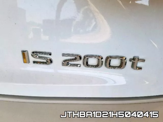 JTHBA1D21H5040415 фото 10