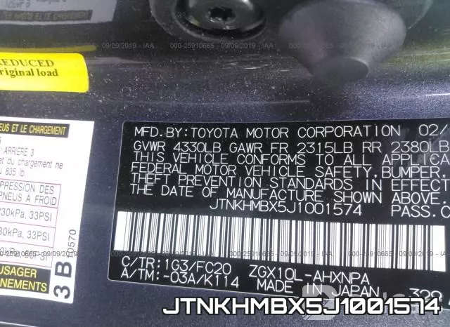 JTNKHMBX5J1001574 фото 9