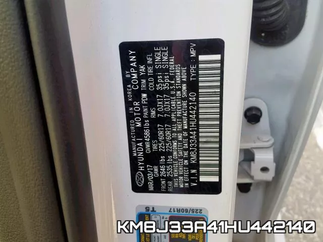 KM8J33A41HU442140 фото 2
