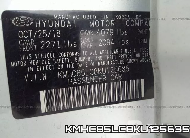 KMHC85LC8KU125635 фото 10