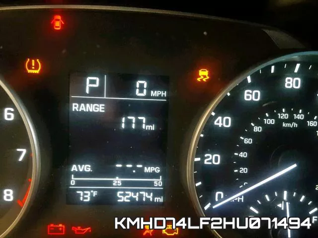 KMHD74LF2HU071494 фото 9