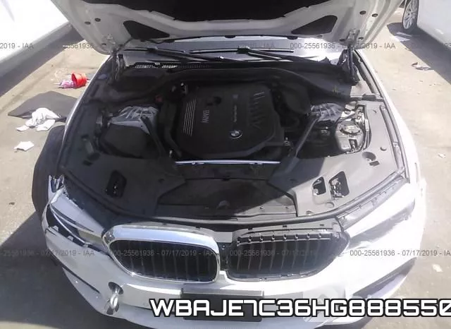 WBAJE7C36HG888550 фото 2
