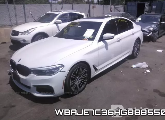 WBAJE7C36HG888550 фото 3