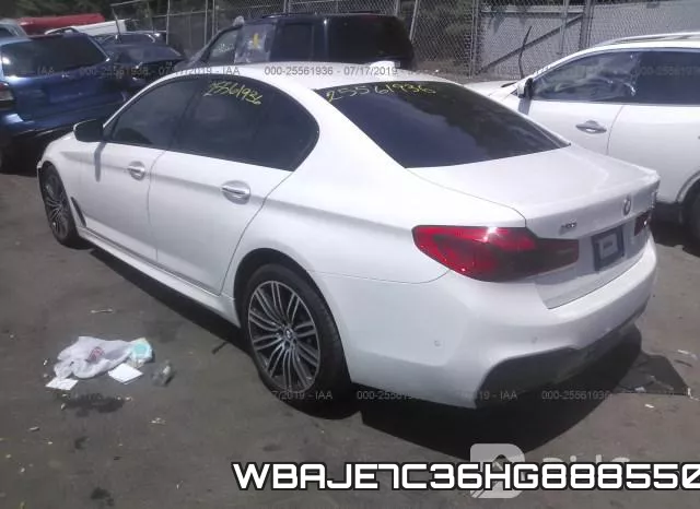 WBAJE7C36HG888550 фото 4