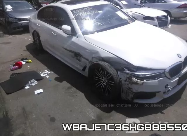 WBAJE7C36HG888550 фото 7