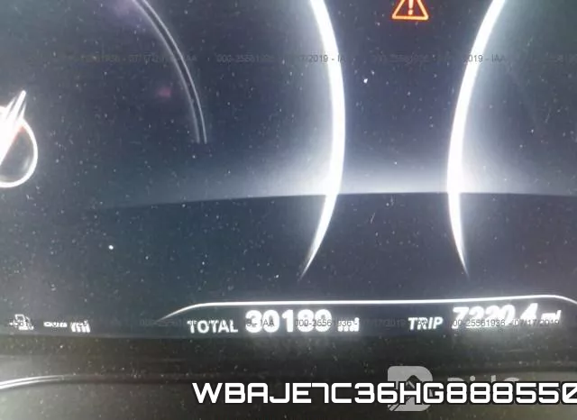 WBAJE7C36HG888550 фото 8