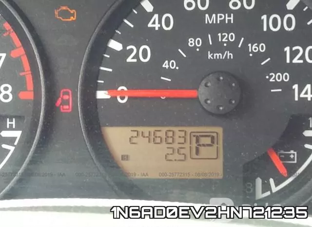 1N6AD0EV2HN721235 фото 8