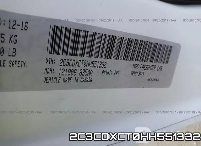 2C3CDXCT0HH551332 фото 10