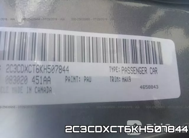 2C3CDXCT6KH507844 фото 10