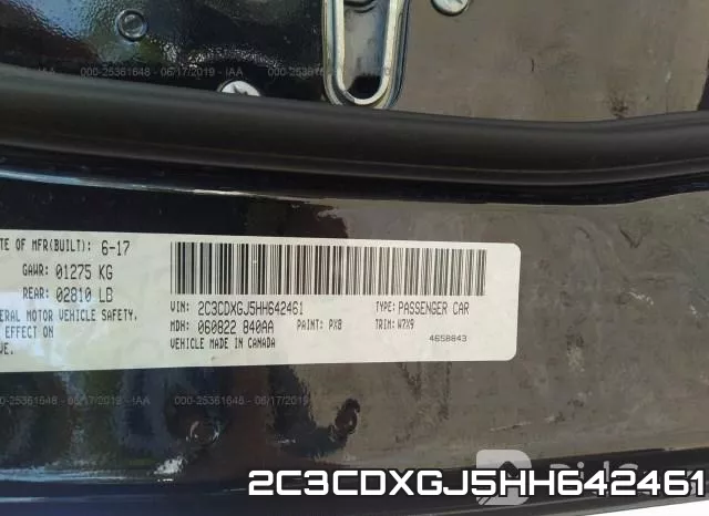 2C3CDXGJ5HH642461 фото 10