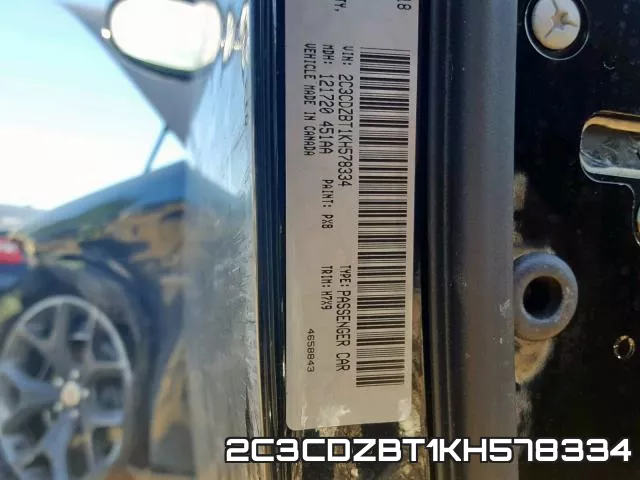2C3CDZBT1KH578334 фото 2