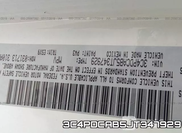 3C4PDCAB5JT347929 фото 10