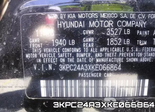3KPC24A3XKE066864 фото 10