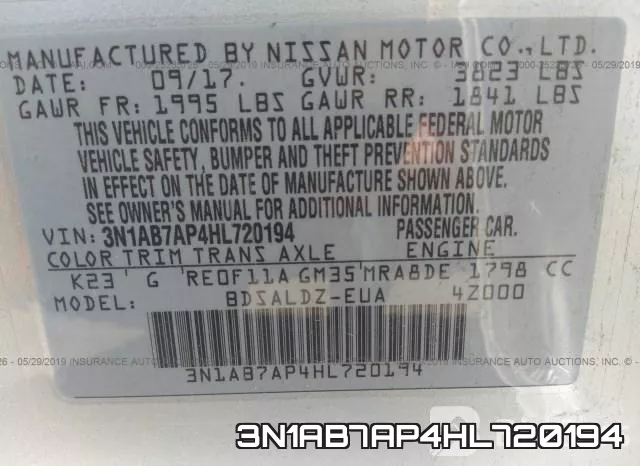 3N1AB7AP4HL720194 фото 10