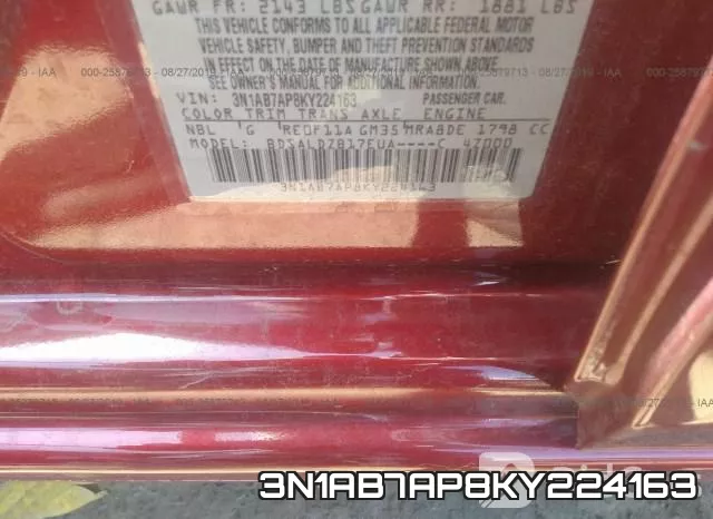 3N1AB7AP8KY224163 фото 10