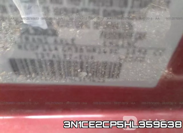 3N1CE2CP5HL359638 фото 10