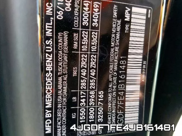4JGDF7FE4JB161481 фото 2
