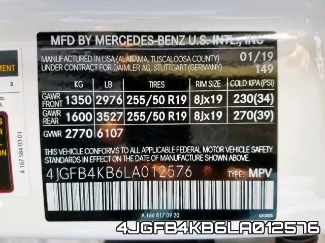 4JGFB4KB6LA012576 фото 2