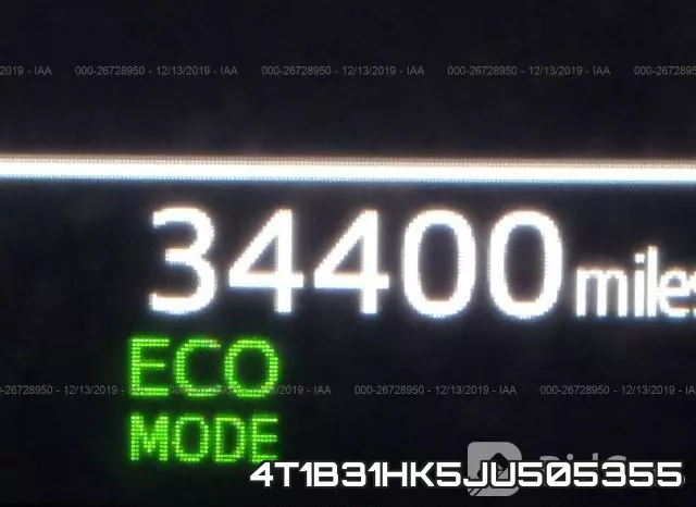 4T1B31HK5JU505355 фото 8