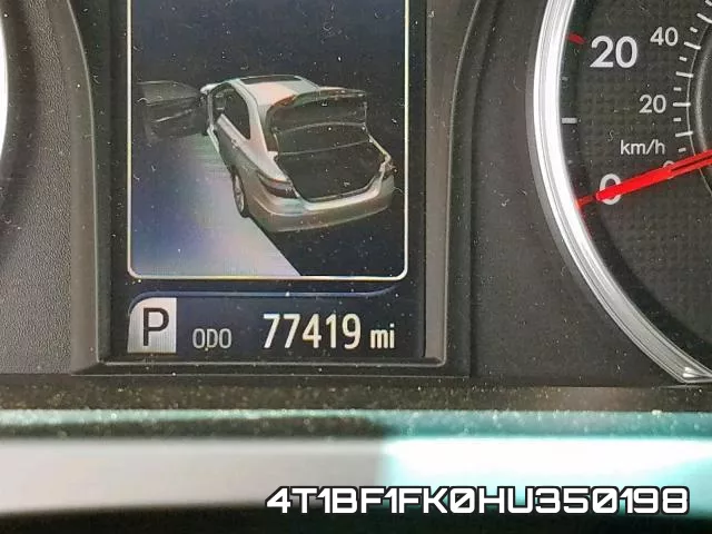4T1BF1FK0HU350198 фото 9