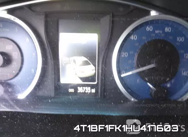 4T1BF1FK1HU417603 фото 8