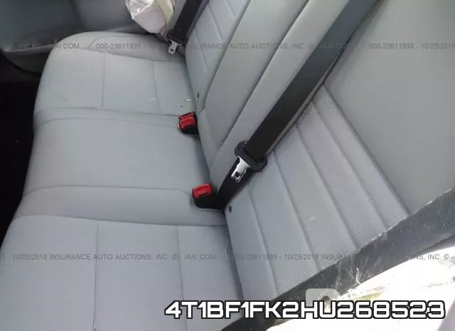 4T1BF1FK2HU268523 фото 8