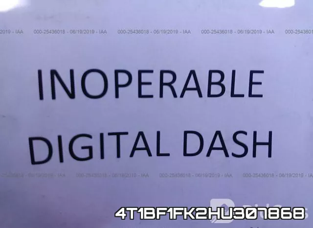 4T1BF1FK2HU307868 фото 8