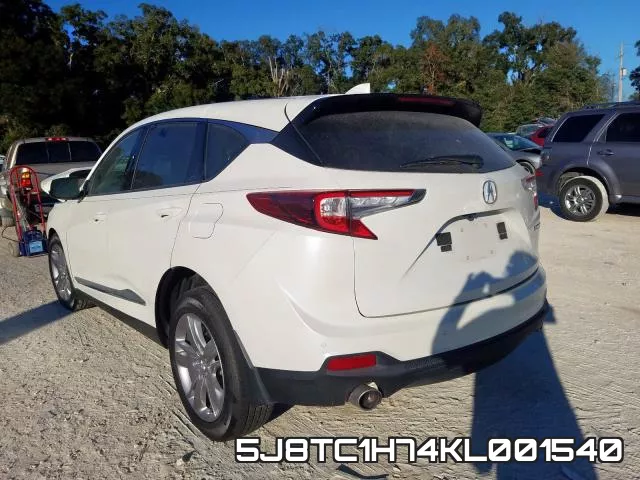 5J8TC1H74KL001540 фото 4