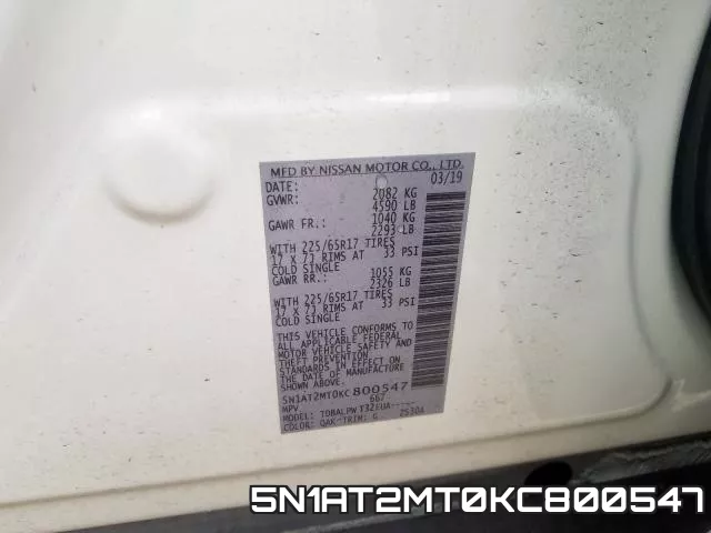 5N1AT2MT0KC800547 фото 2