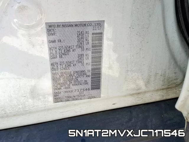 5N1AT2MVXJC717546 фото 2