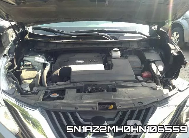 5N1AZ2MH0HN106559 фото 2
