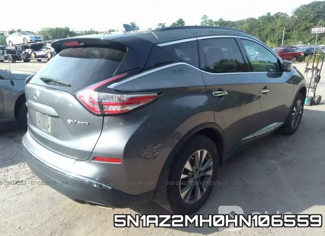 5N1AZ2MH0HN106559 фото 4