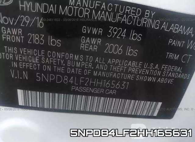 5NPD84LF2HH165631 фото 10