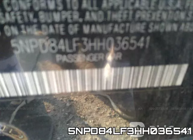 5NPD84LF3HH036541 фото 10