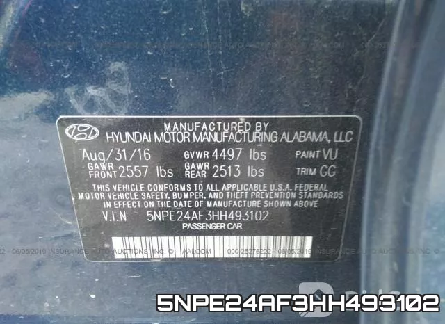 5NPE24AF3HH493102 фото 9