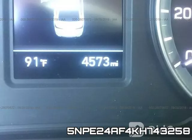 5NPE24AF4KH743258 фото 8