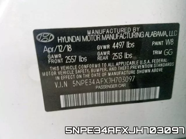 5NPE34AFXJH703097 фото 2