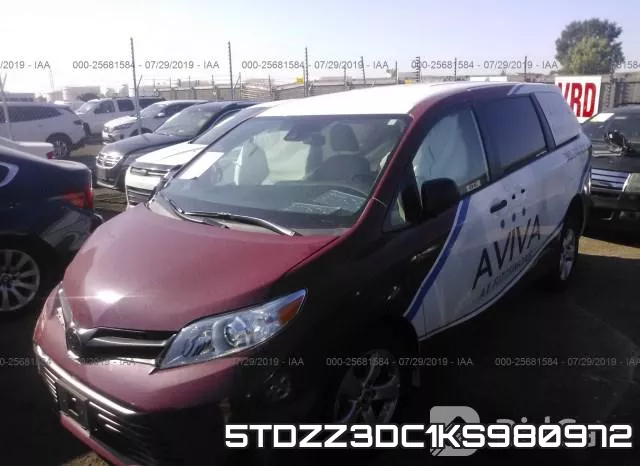 5TDZZ3DC1KS980972 фото 3