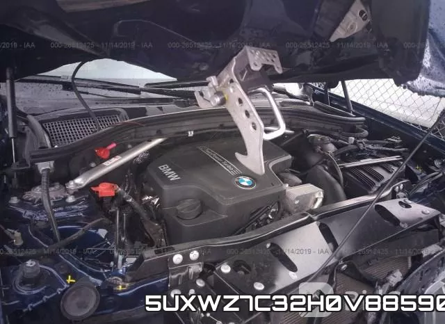 5UXWZ7C32H0V88590 фото 2