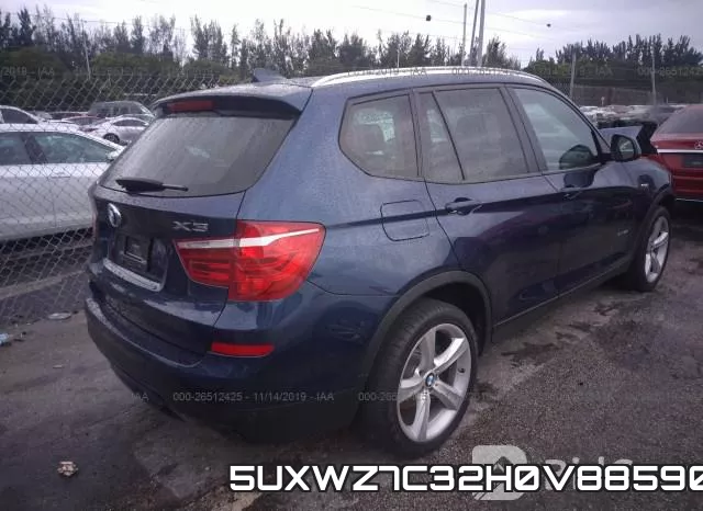 5UXWZ7C32H0V88590 фото 5