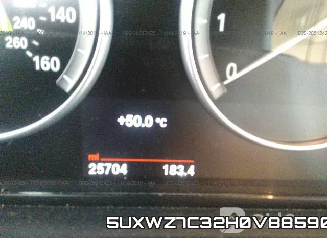 5UXWZ7C32H0V88590 фото 8